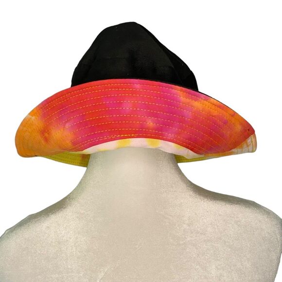 Set of 2 bucket hats Canada Maple Leaf Embroidered & Tie-Dye Reversible - Picture 5 of 10